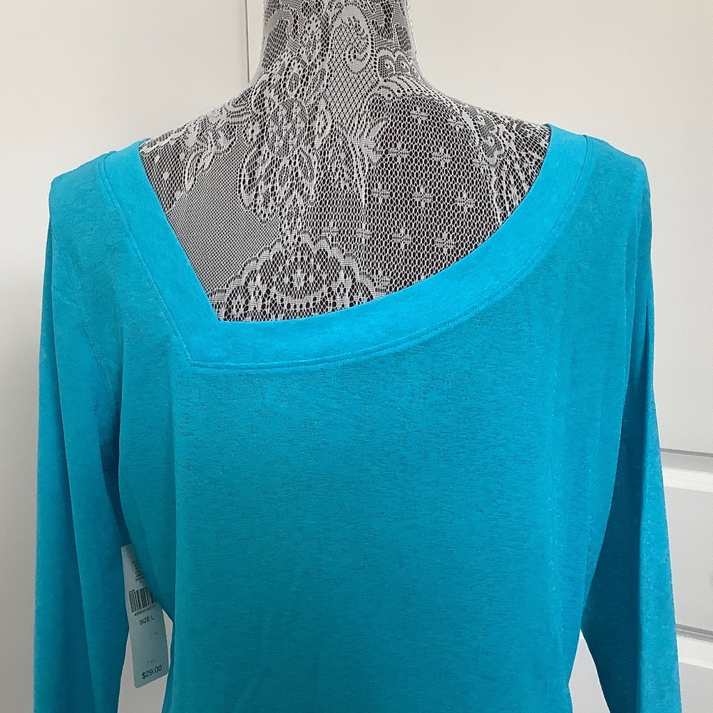 i.e. relaxed Women's Blouse, NWT, Size L - Picture 6 of 7